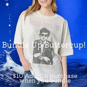 $10 🆕Bob Dylan Graphic Oversized Fit T shirt